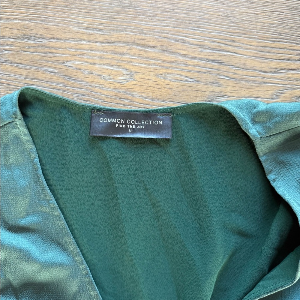 Common Collection Green Top - Picture 2 of 6